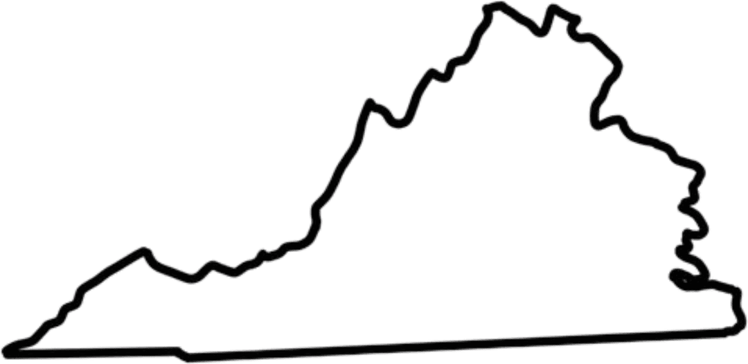 Map of Virginia